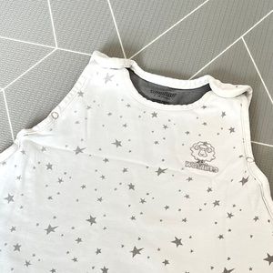 Woolino 4 Season Baby Sleep Sack, star white